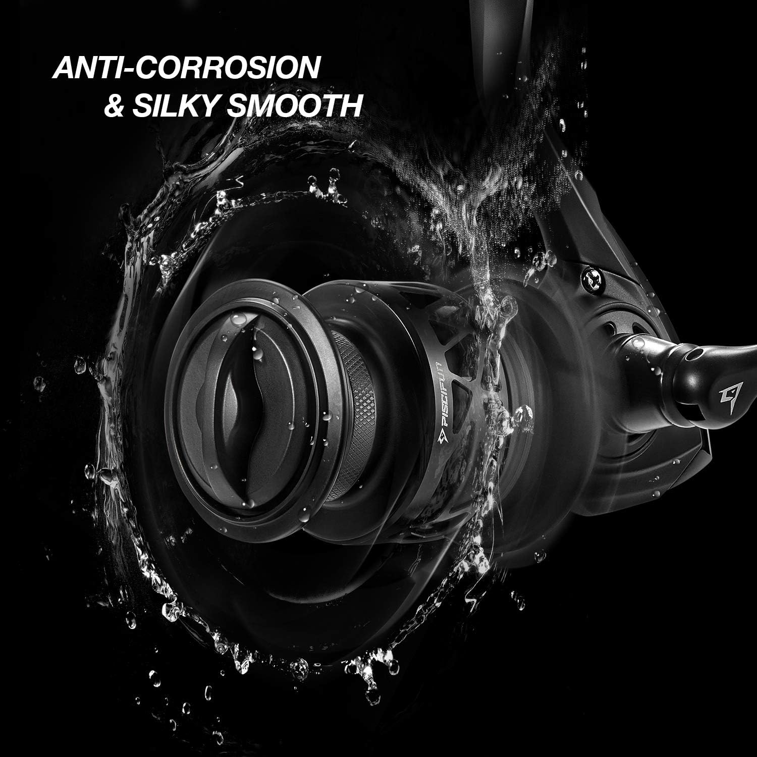 Piscifun Carbon X Spinning Reels, Light to 5.1oz, Carbon Frame and Rotor, 33LBs Max Drag, 10+1 Shielded BB, 5.2:1/6.2:1 High Speed Gear Ratio, Smooth Powerful Saltwater Freshwater Spinning Reel - Image 3